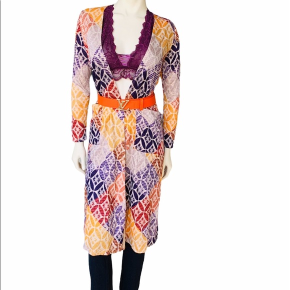LuLaRoe Sara Long Duster Open Front Cardigan Top - Picture 4 of 9
